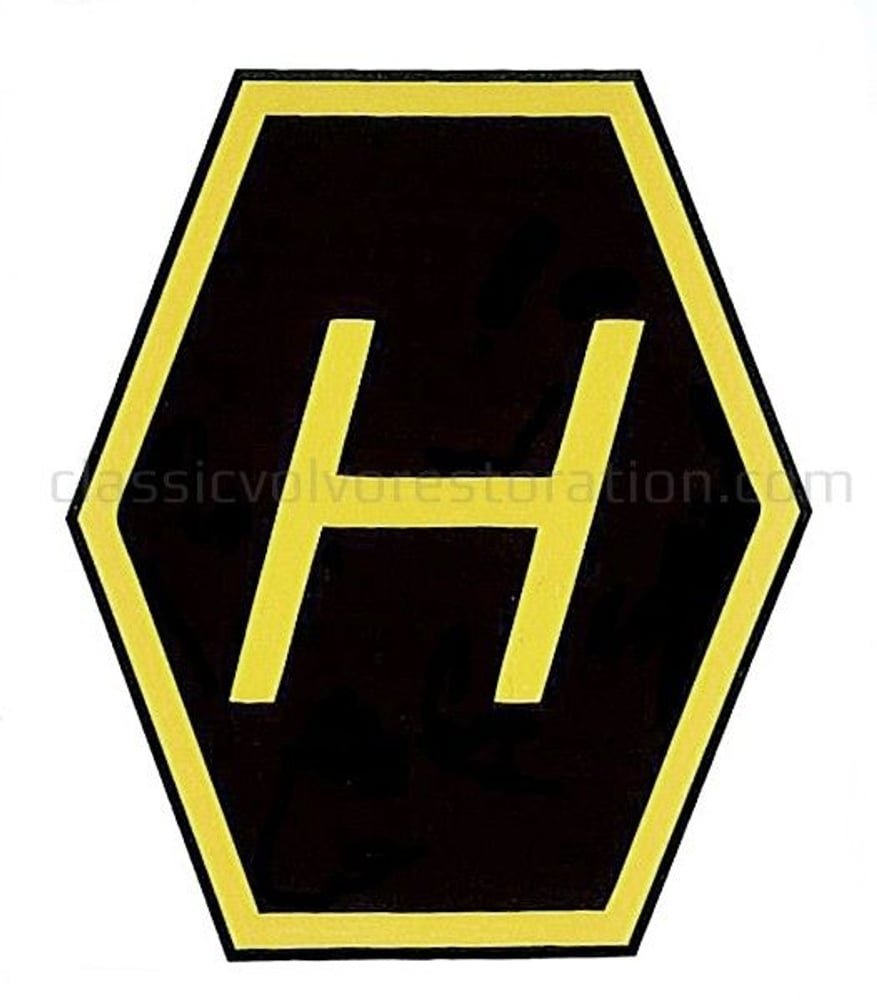 Right-hand traffic sign sticker — bild 2 av 2