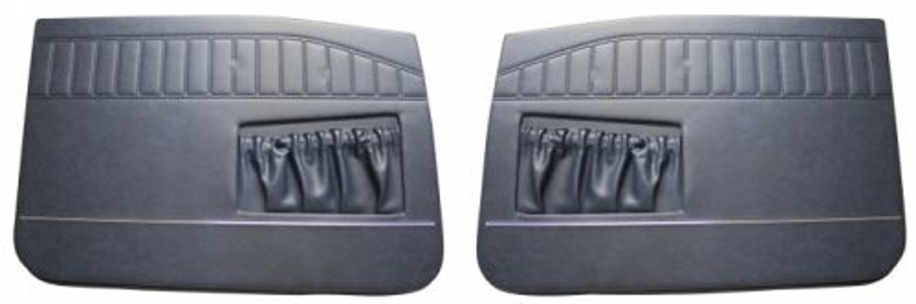 Front door panels for Volvo Amazon 4d, Amazon Kombi 1968, blue