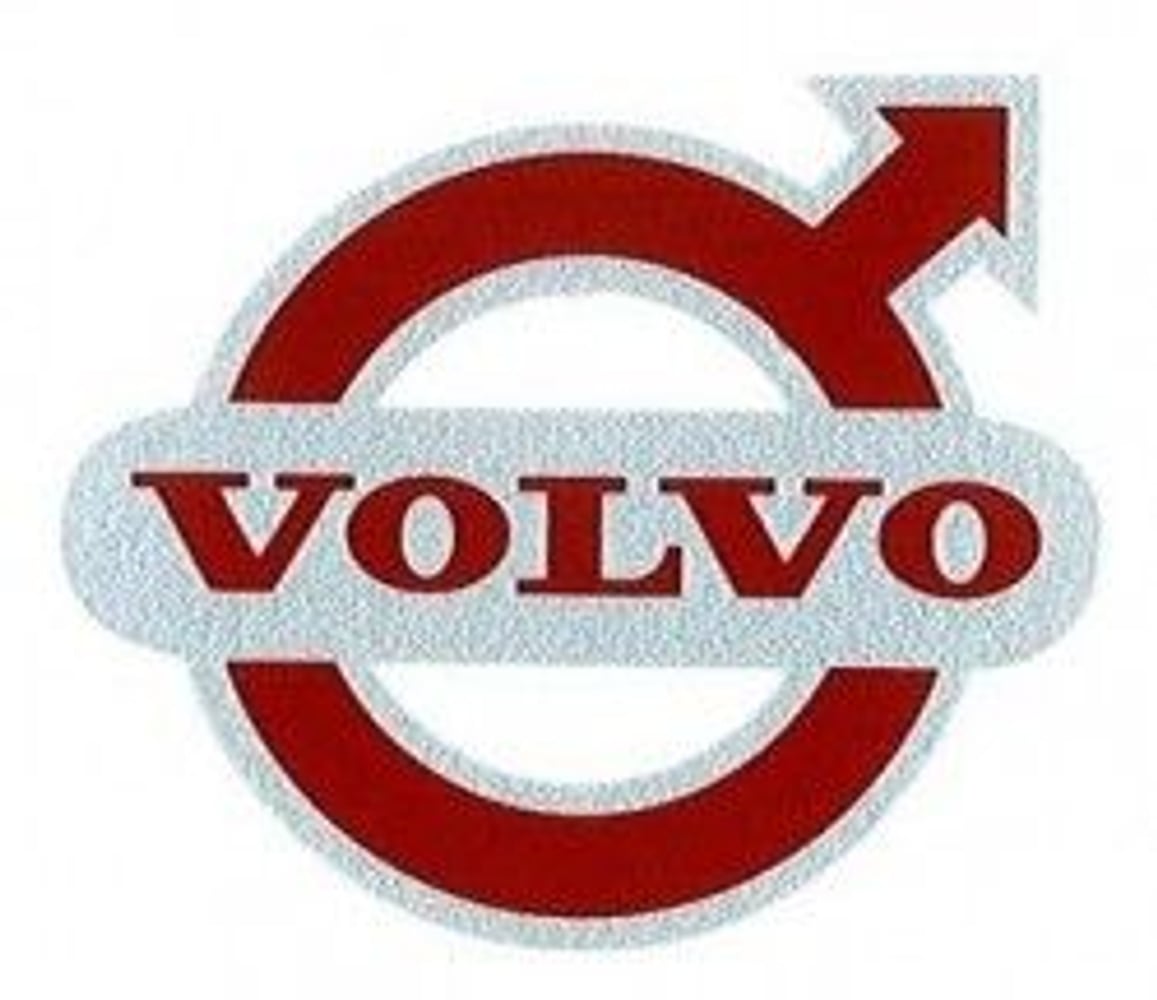Volvo Decal Red-Silver — bild 1 av 2