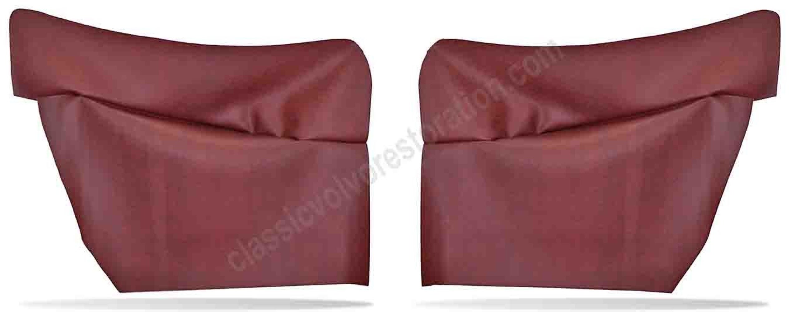 Upholstery Rear sides for Volvo PV544 1965-66 red