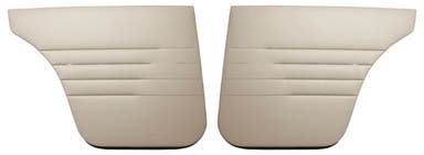 Rear door panels for Volvo Amazon 4d 1960-61 grey beige