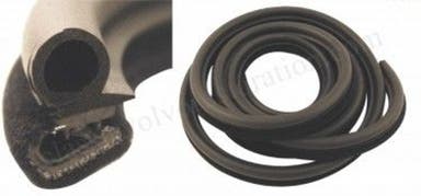Rubber strip Doorway for Volvo 1800 1961-68, felt
