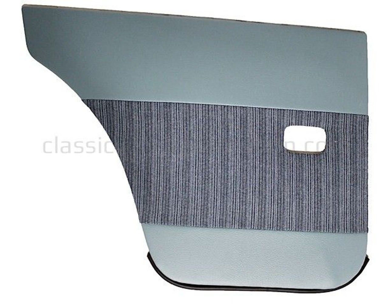 Rear door panels for Volvo Amazon 4d, 1960-61, blue — bild 2 av 2