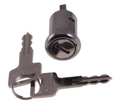 Door lock cylinder for Volvo 140, 164, 240, 1967-77