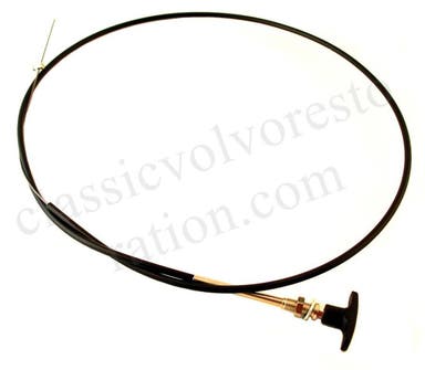 Hood lock lever for Volvo Amazon
