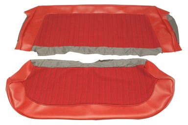 Upholstery Rear seat for Volvo Amazon 4d 1964 red