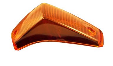 Turn signal glass for Volvo 140 -72 without frame, left