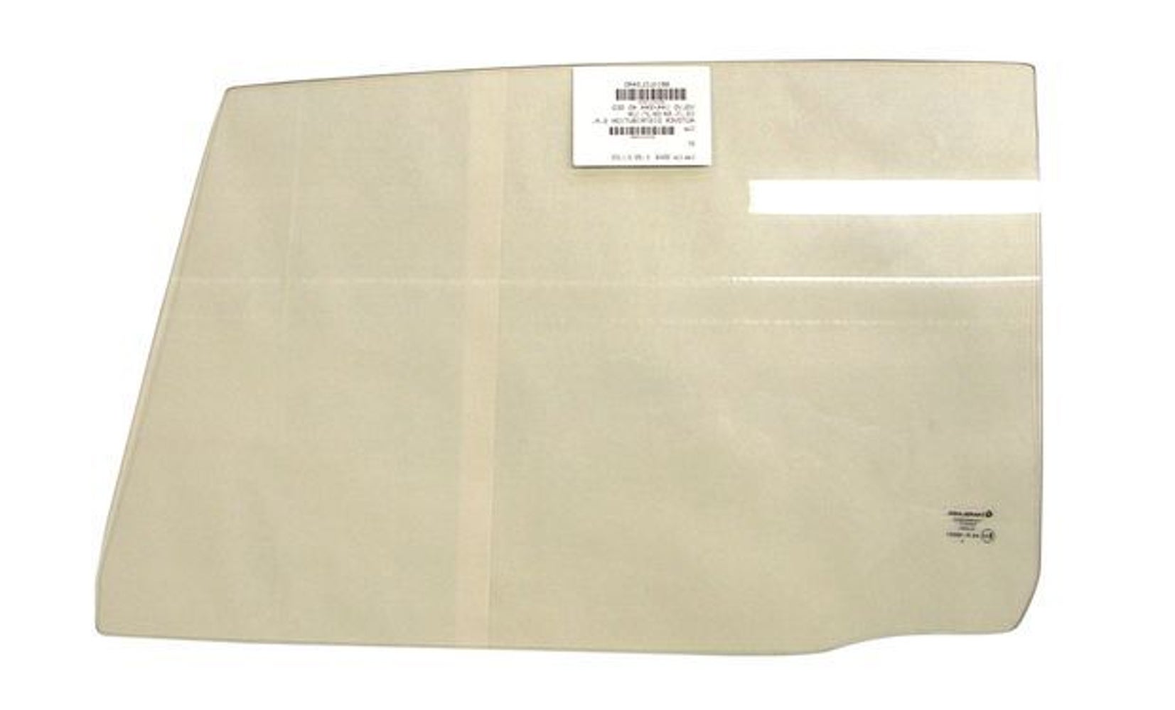 Clear rear side window for Volvo 144, 145, 164 1967-73, right