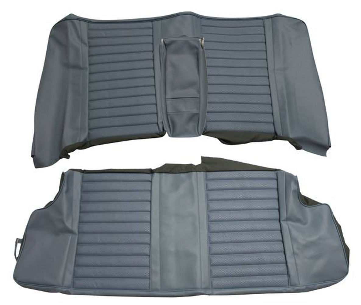 Upholstery Rear seat for Volvo Amazon 2d 1965, light blue