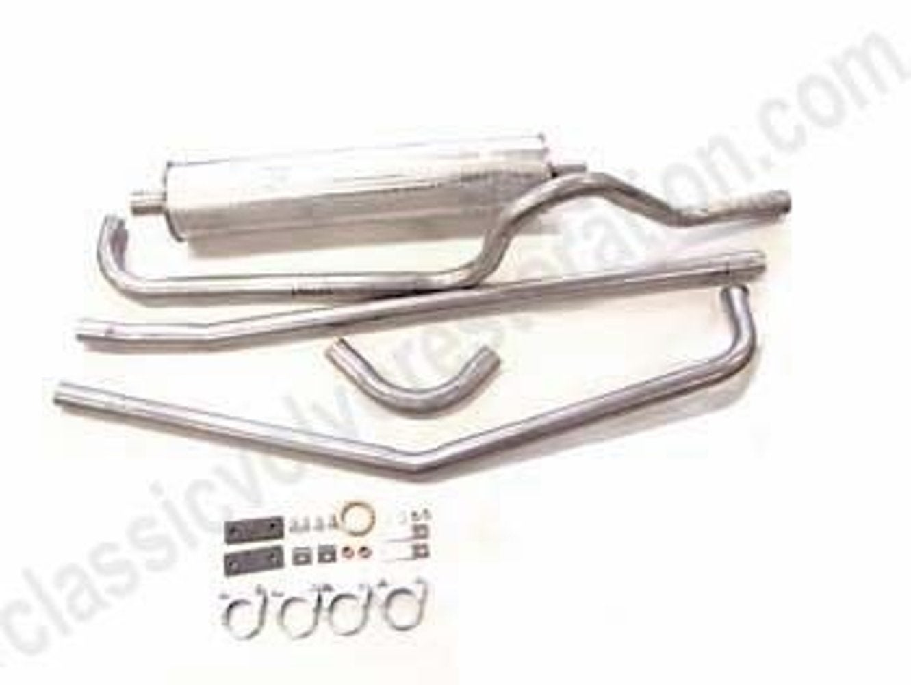 Exhaust system for Volvo PV, B4B