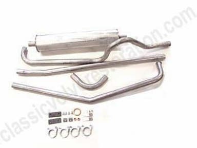 Exhaust system for Volvo PV, B4B