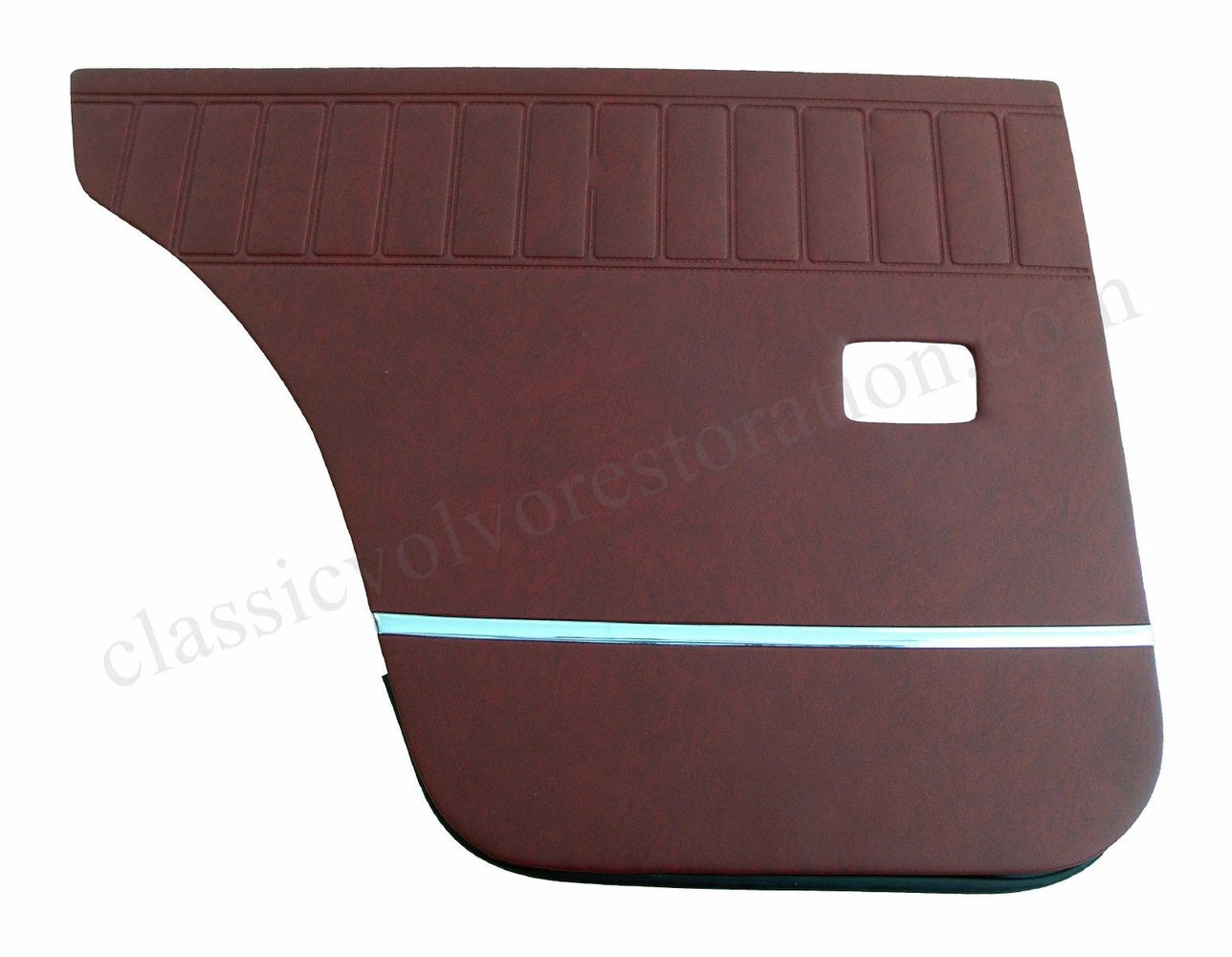 Rear door panels for Volvo Amazon 4d, Amazon Kombi 1965, red
