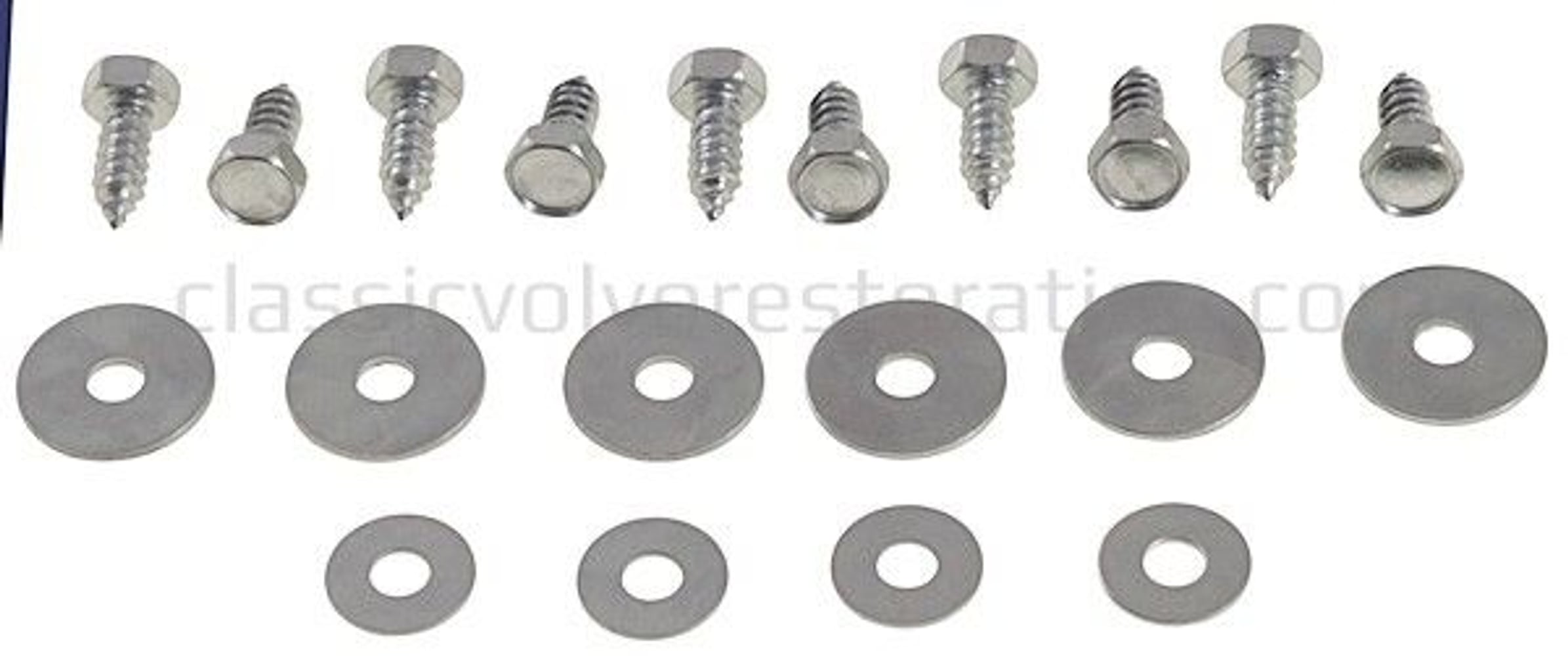 Front mudguard mounting kit for Volvo PV444, PV544 — bild 2 av 2