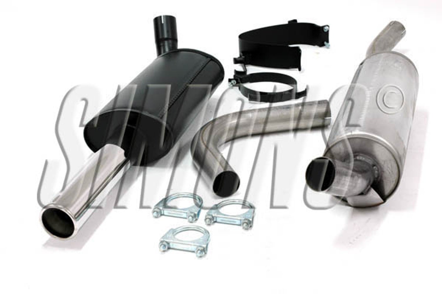 Exhaust system for Volvo 760, 2.5" Turbo Multilink