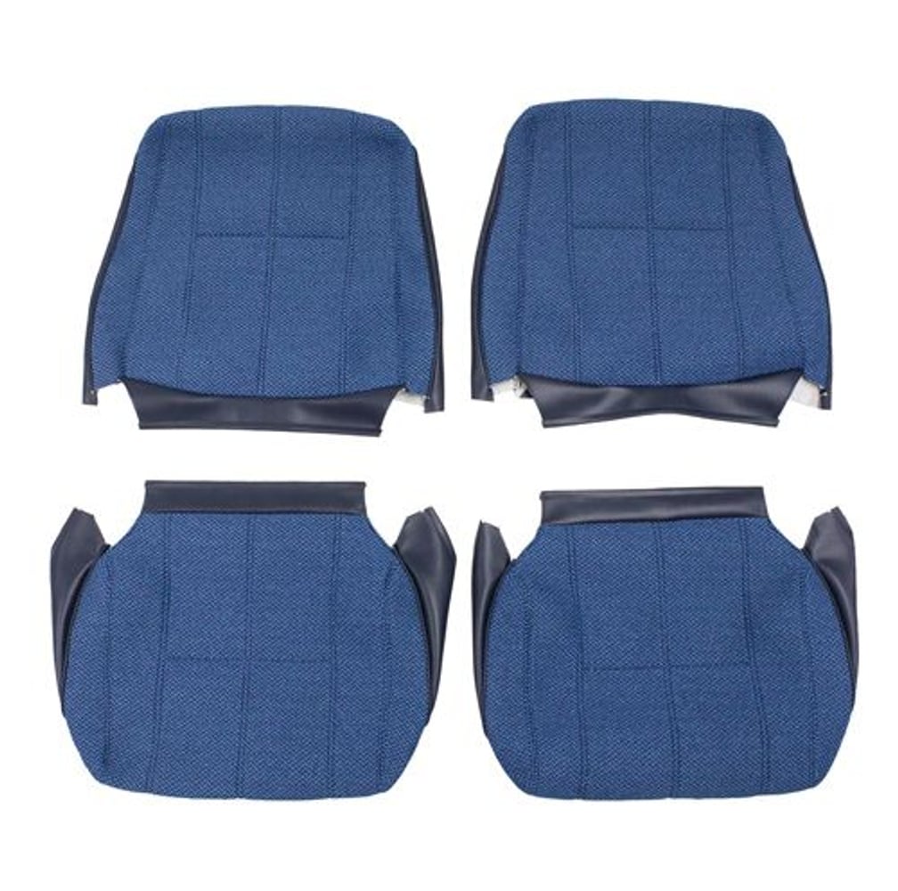 Front seat upholstery set for Volvo 240, 260 1978-85, short back
