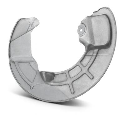 Front brake shield for Volvo 850, C70, S70, V70, 1992-2000, left