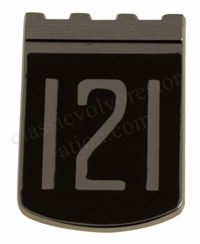 Emblem "121" for Volvo Amazon 1965-70