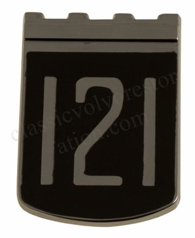 Emblem "121" for Volvo Amazon 1965-70