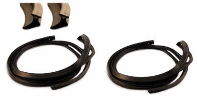 Rubber strip set door for Volvo 142, 242, left, right