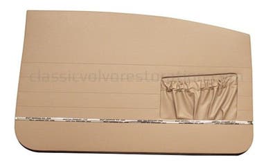 Door panels for Volvo Amazon 2d 1962-63 nougat