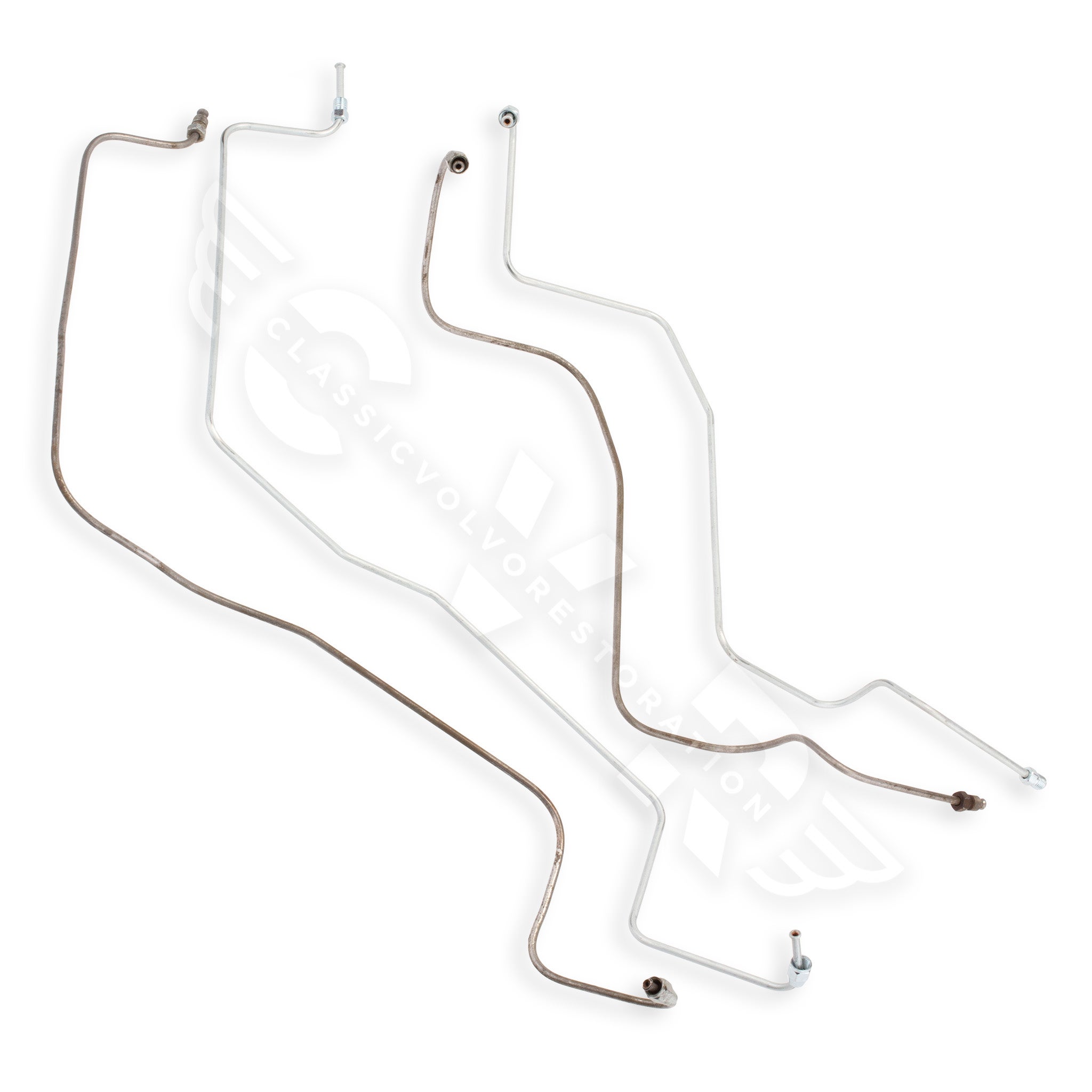 Front brake pipe for Volvo Amazon, Amazon Kombi 1965-, 1-circuit, left, right — bild 1 av 2