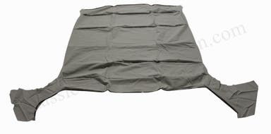 Headlining for Volvo Amazon B16 1957-61, brushed grey fabric with molding