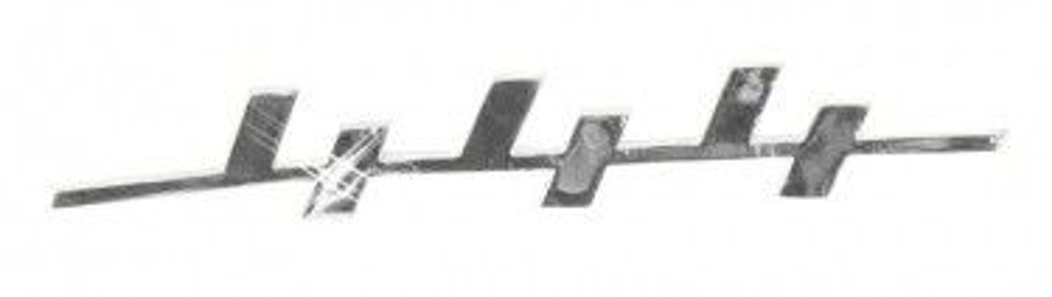 Emblem 444 (text) for Volvo PV444