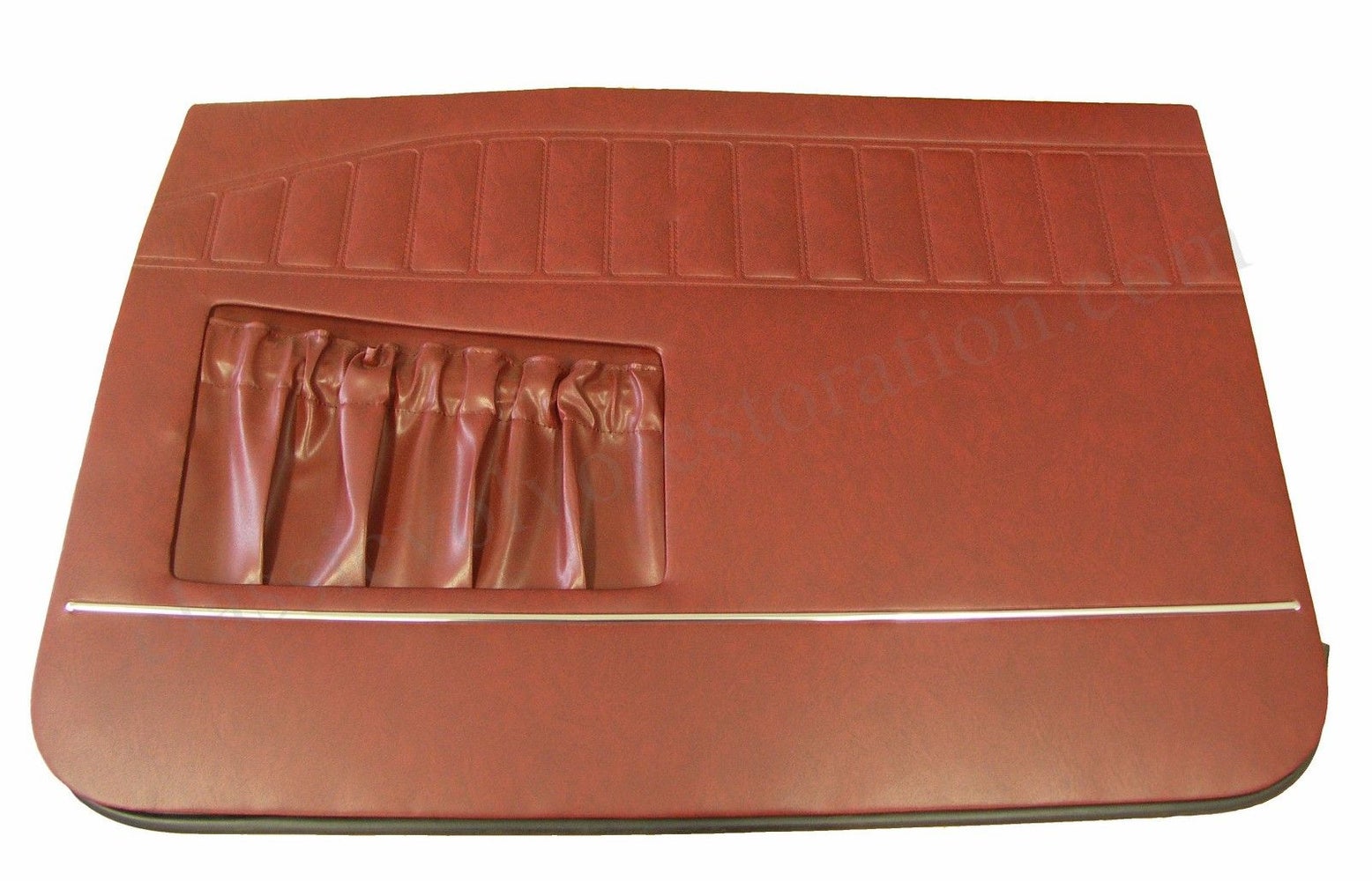 Front door panels for Volvo Amazon 4d, Amazon Kombi 1966, red — bild 1 av 2