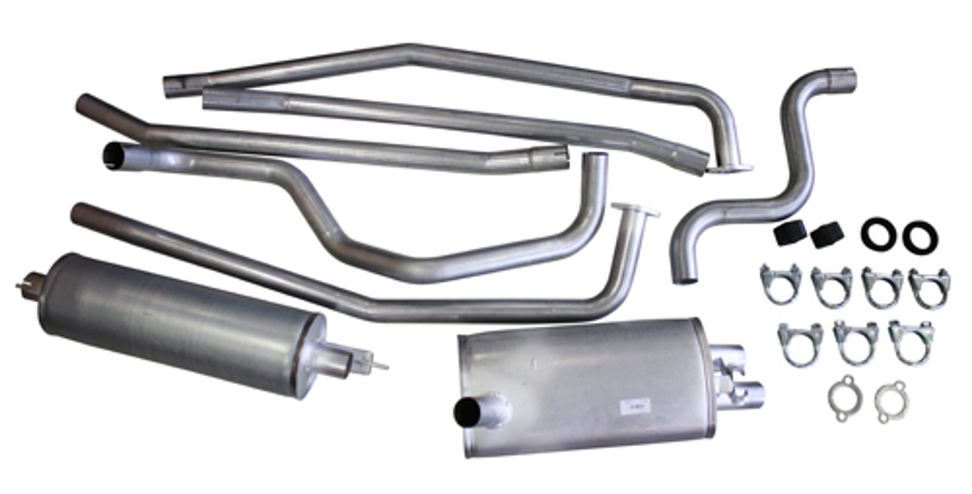 Exhaust system for Volvo 164, 1974, B30E