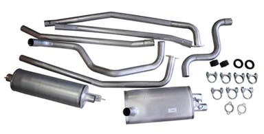 Exhaust system for Volvo 164, 1974, B30E