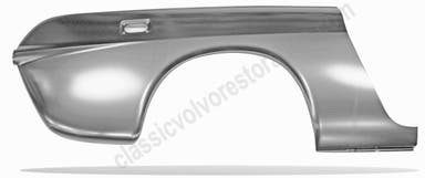 Rear fender for Volvo 1800, 1800E, 1800ES, 1970-73, right
