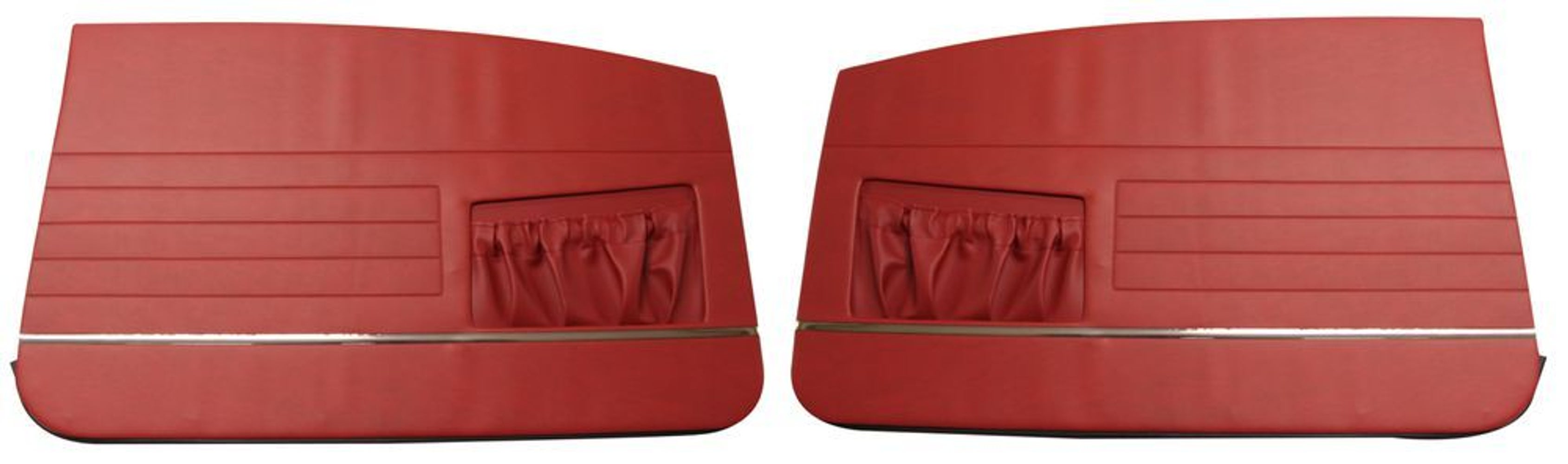 Door panels for Volvo Amazon 2d 1963-64 red