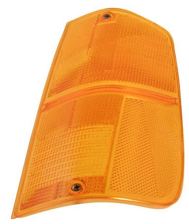 Turn signal lens for Volvo 240, 260, USA, Hella, left