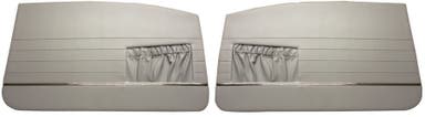 Door panels for Volvo Amazon 2d, 1962-63, gray