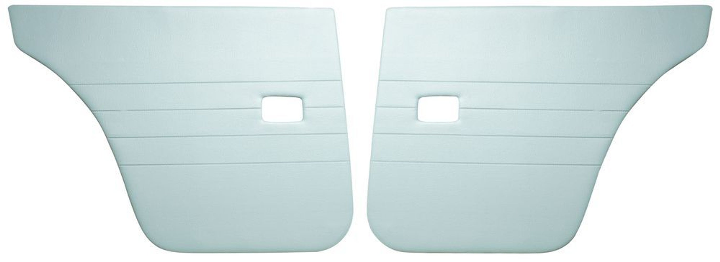 Rear door panels for Volvo Amazon 4d, 1960-61, blue