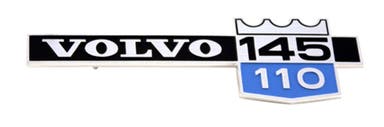Emblem "Volvo 144/110" for Volvo 144 1971-72