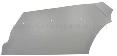 Cardboard luggage sides grey for Volvo Amazon left (mirror-reversed)