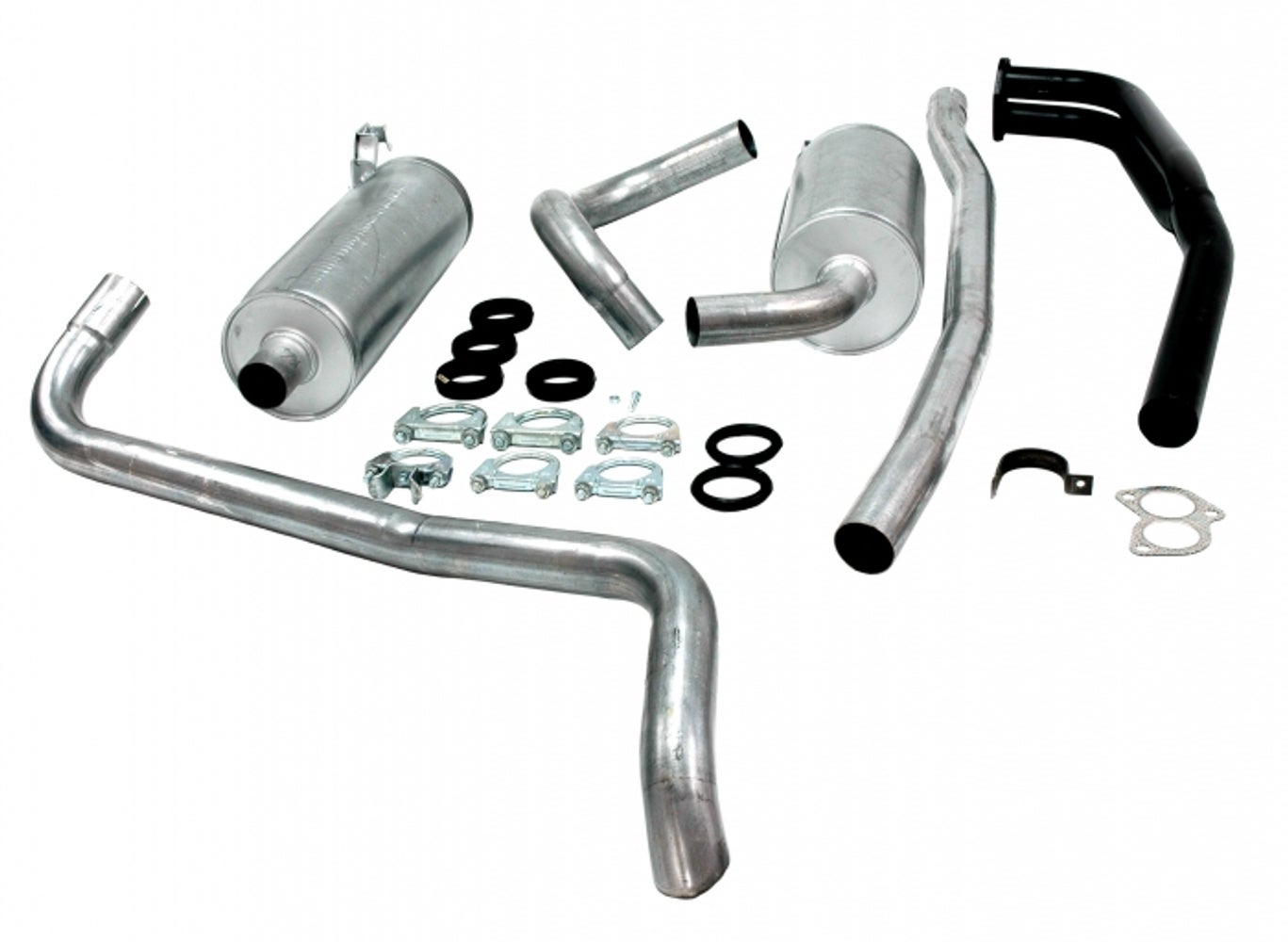 Exhaust system for Volvo 140, 240, B20 1974-75 — bild 1 av 2