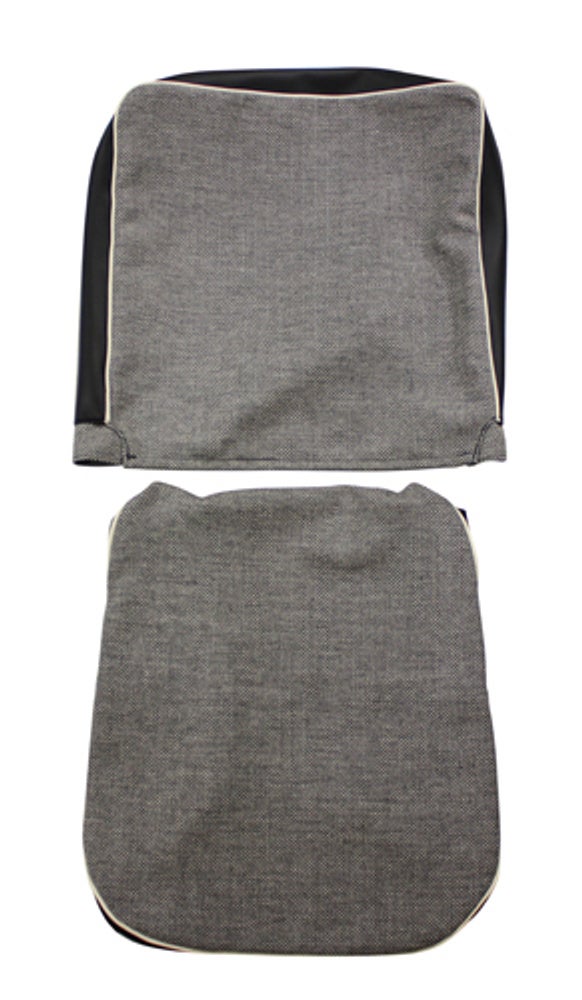 Upholstery Front seat for Volvo PV444 1957 gray/black