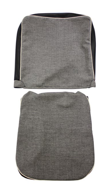 Upholstery Front seat for Volvo PV444 1957 gray/black