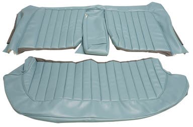 Upholstery Rear seat for Volvo Amazon 4d 1961 US light blue