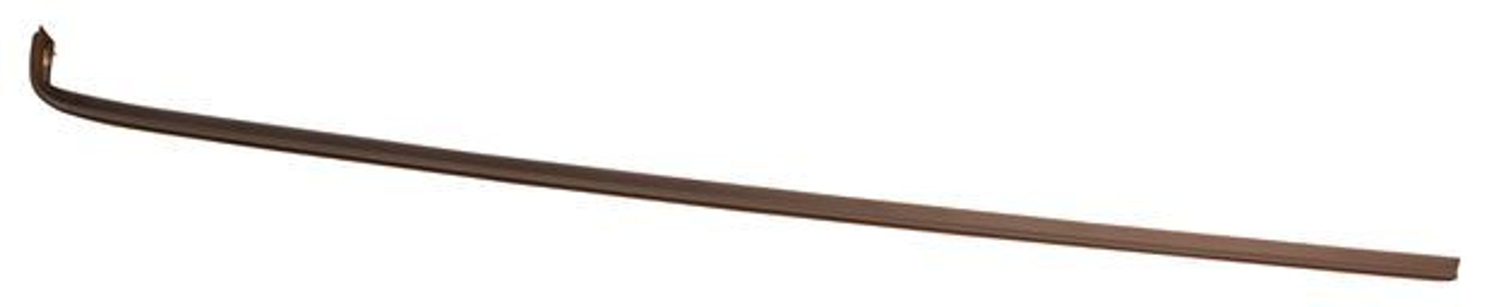 Decorative strip for Volvo 240, 244, 245, 260, 1988-93, black incl. clips, left