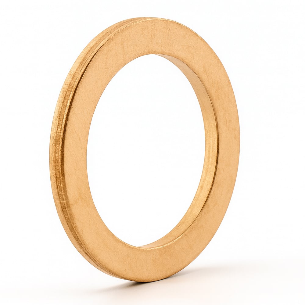 Copper washer 18.2x22.8x1.5 mm for Volvo PV444, Amazon, Amazon Kombi — bild 2 av 2