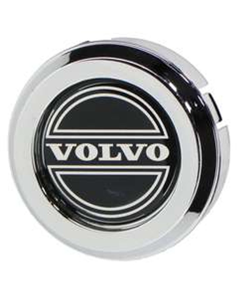 Hubcap Turbo d=62 mm for Volvo 240, 260, 262, 265, 740, 760, 780, 850, 940, 960, C70, S40, S70, S80, S90, V40, V70, V90, XC70, XC90, 265 1979- — bild 2 av 2