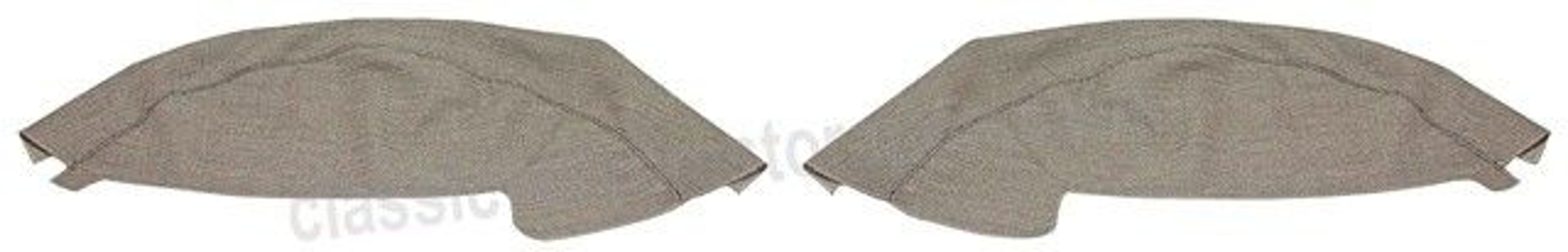 Wheel arch trim for Volvo Duett 1957-58 grey/black