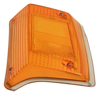 Turn signal glass USA orange for Volvo 145, 1973-, left