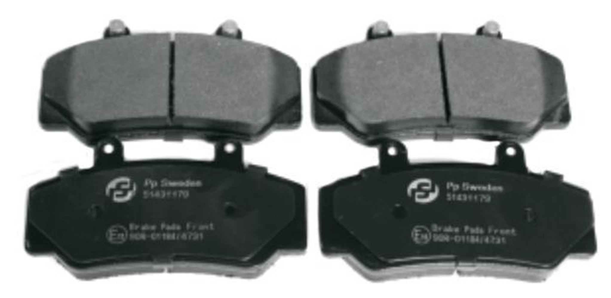 Front brake pads for Volvo 740, 760, 780, 940, 960