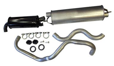 Exhaust kit half set rear for Volvo 140, 240 1974-80