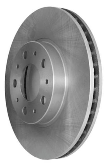 Front brake disc for Volvo 740, 760, 780, ventilated, 262mm