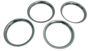 Wheel rim set 15" stainless steel
